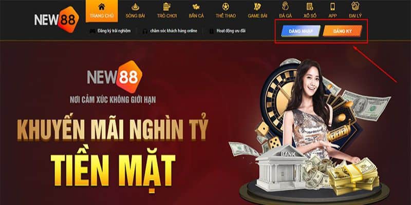 Hướng dẫn cách cá cược tại casino New88